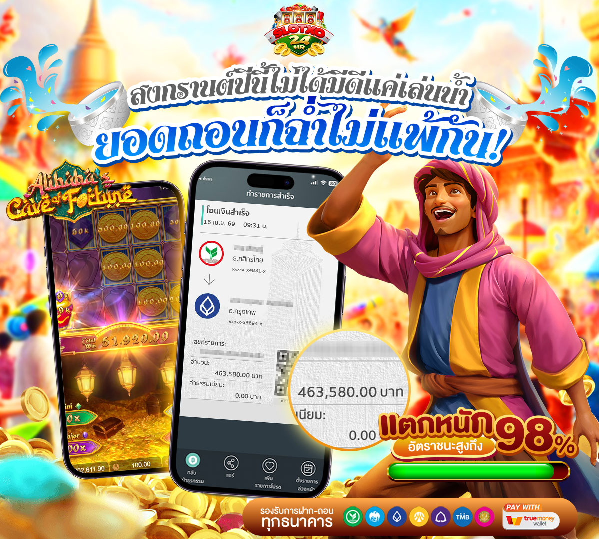 รูปแจ็คพอตเว็บslotXO